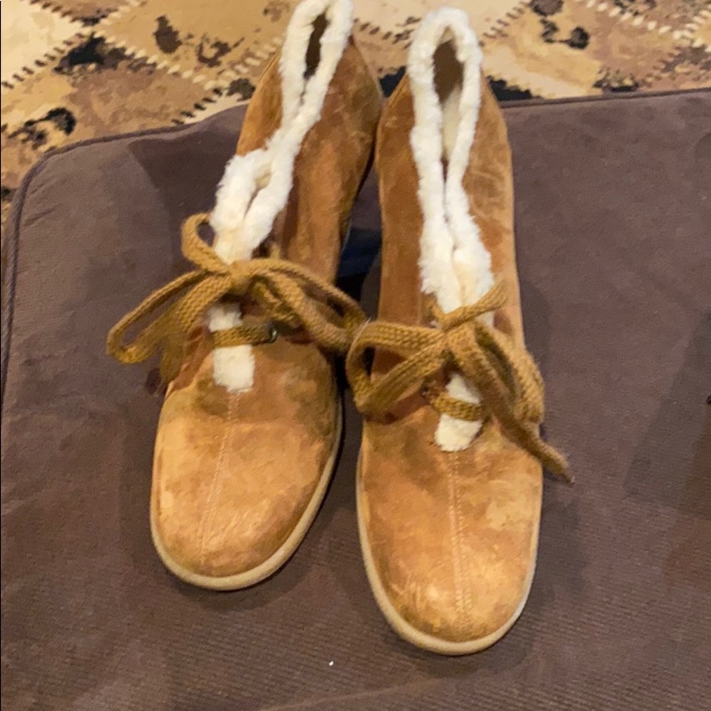 Michael kors platform wedge